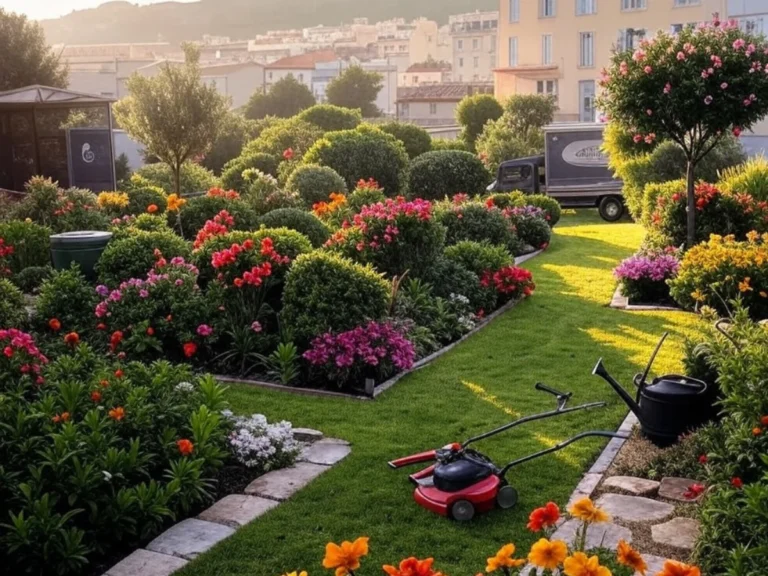 Jardin bien entretenu par notre service de paysagiste à Marseille - Elagage & Abattage Marseille (13)